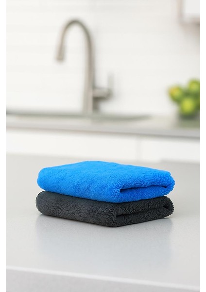 2 ‘li Mikrofiber Havlu, Mutfak Havlusu Kurulama Bezi,yüksek Su Emici, Araba Havlusu, Kurulama Bezi fiyatları