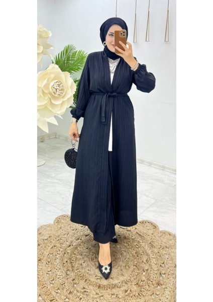 Kadın Tesettür Üçlü Siyah Takım fiyatları