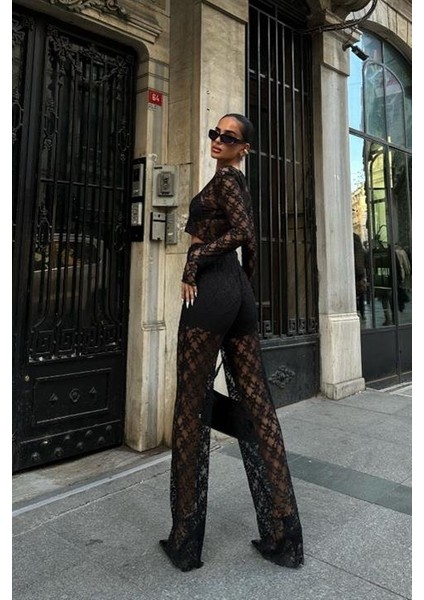 Evelyne Crop Dantelli Takım 9751-08 fiyatları