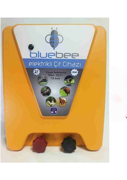 EC01 G12V Ç15000V 7.8joule Sade Tek Standart Elektrikli Çit Cihazı