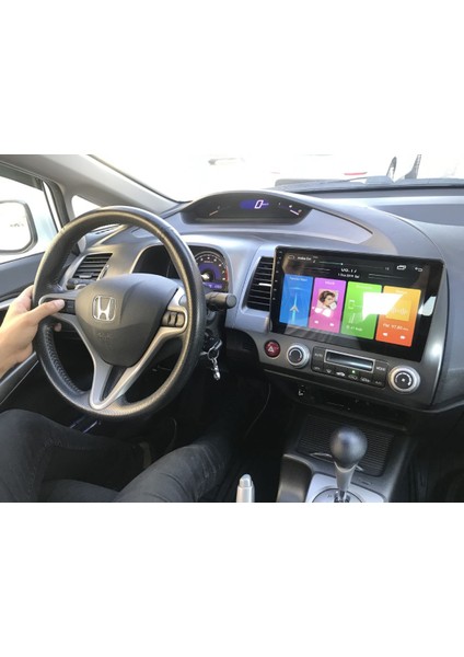 Honda Civic Fd6 2006-2012 10.1'' 4gb Ram 32GB Hafıza 4 Çekirdek Carplay Kamera Android Multimedya fiyatları