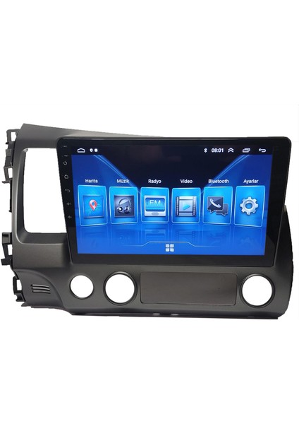 Honda Civic Fd6 2006-2012 10.1'' 4gb Ram 32GB Hafıza 4 Çekirdek Carplay Kamera Android Multimedya fırsatları