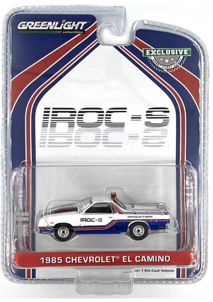 1985 Chevrolet El Camino Ss Pace Truck Iroc-S 1/64 Model Araba