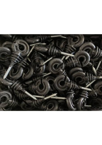 Elektrikli Çit Izolatörü Kaliteli Ağaç Için 100 Adet