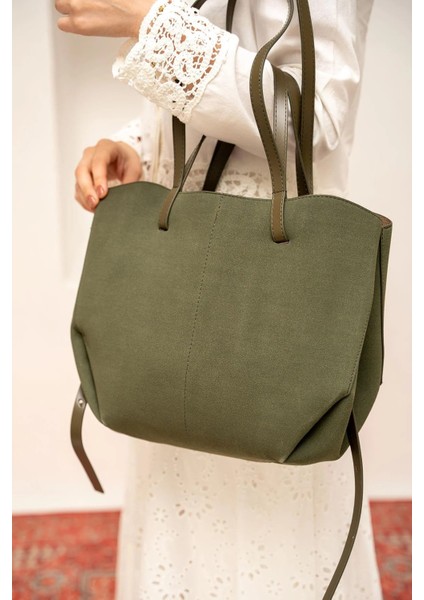 Sates Shopper Kol Çantası