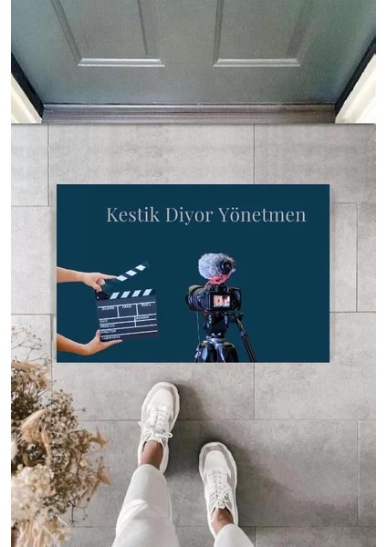 Dijital Baskı Kişiye Özel Iç Kapı Dekorasyon Paspas PS11206