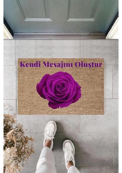 Dijital Baskı Kişiye Özel Iç Kapı Dekorasyon Paspas PS11228