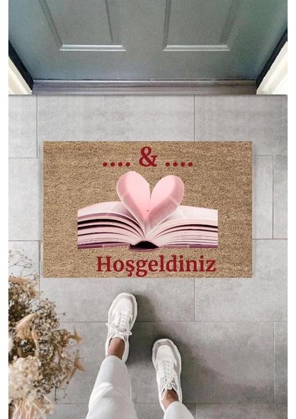 Dijital Baskı Kişiye Özel Iç Kapı Dekorasyon Paspas PS11260 modelleri