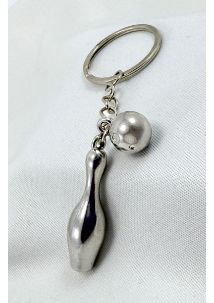 Metal Bowling Topu Labut Figürlü Anahtarlık, Spor Hediyelik Anahtarlık fiyatları