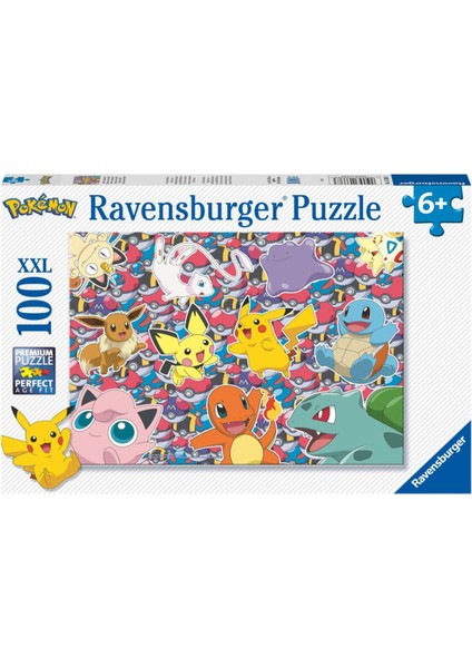 Çocuk Puzzle 100 Parça Puzzle Pokemon 133383