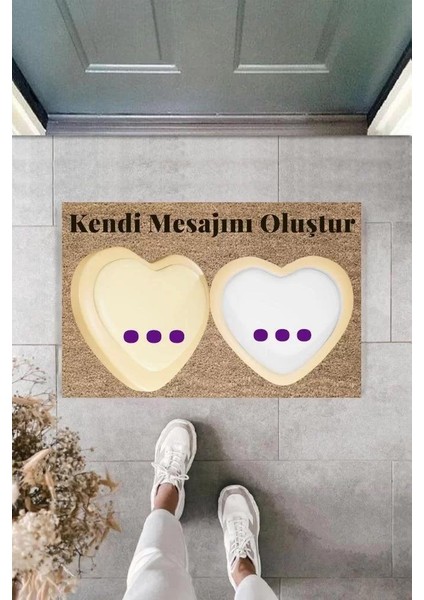 Dijital Baskı Kişiye Özel Iç Kapı Dekorasyon Paspas PS11217 modelleri