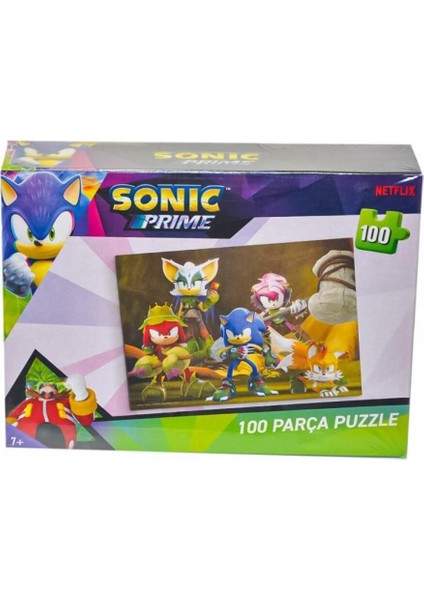 Nessiworld SO7908 Sonic 100 Parça Puzzle - Laço Kids -