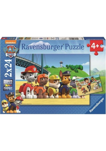 2X24 Parça Puzzle Paw Patrol 090648