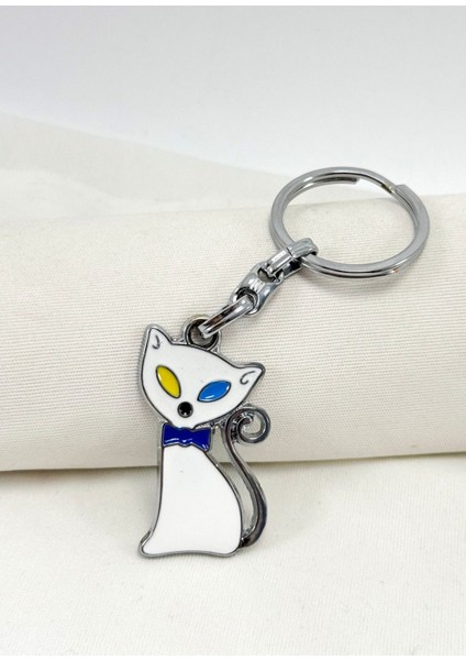 Metal Kedi Figürlü Anahtarlık, Hediyelik Kedili Anahtarlık fiyatları