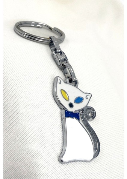 Metal Kedi Figürlü Anahtarlık, Hediyelik Kedili Anahtarlık modelleri