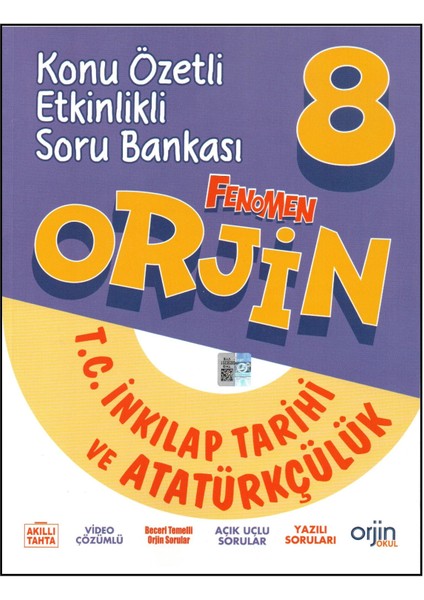 8. Sınıf Inkılap Tarihi Konu Özetli Etkinlikli Soru Bankası