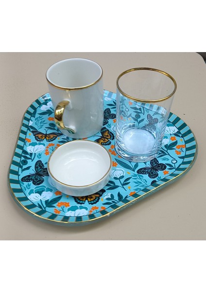 Mariposa Fincan Set Tek Kişilik