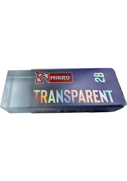 Mikro Şeffaf Silgi, 2'li Paket indirimleri