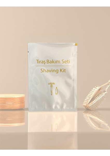 200 Adet Yırt-Aç Otel Tipi Tıraş Bakım Seti modelleri