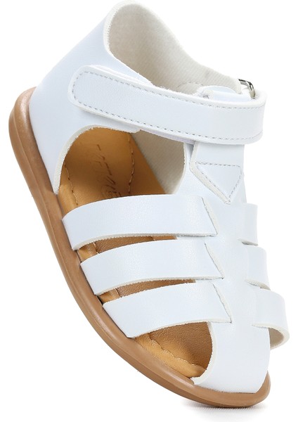 Lonpe İlk Adım Cırtlı Erkek Bebek Sandalet