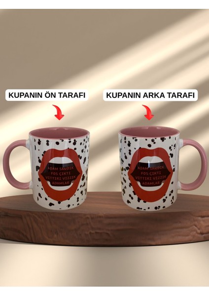 Tasarım Yazılı Premium Dijital Baskı Kupa