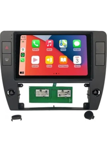Volkswagen Passat B5 1996-2005 6gb Ram 64GB Hafıza 8 Çekirdek Carplay Kamera Android Multimedya fırsatları