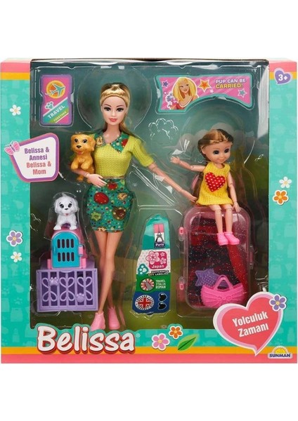 Belissa ve Annesi Yolculuk Zamanı Bebek Seti modelleri