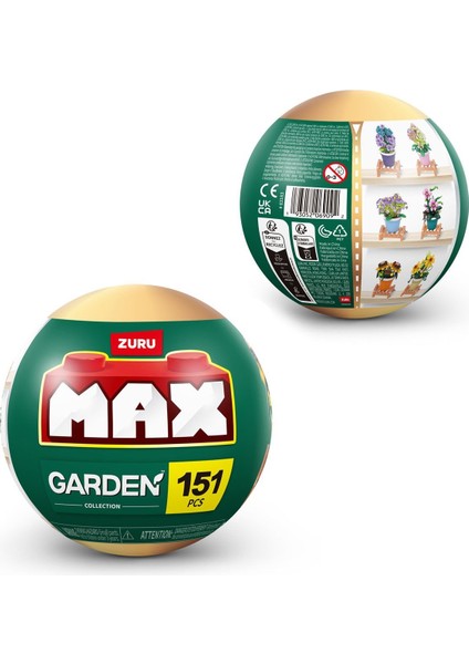 MNB08000 Max Saksı Bitkileri Sürprizi 151 Parça
