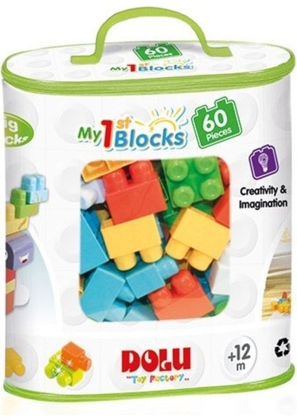 5019 Büyük Blok Seti 60 Parça-