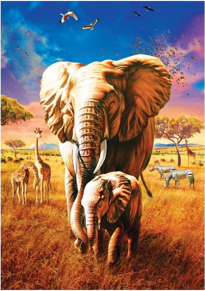 5204 Art Puzzle, Anne Fil 1000 Parça Puzzle fiyatları