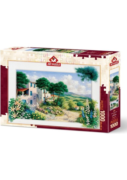 5180 Art Puzzle Yazlıkta 1000 Parça Puzzle