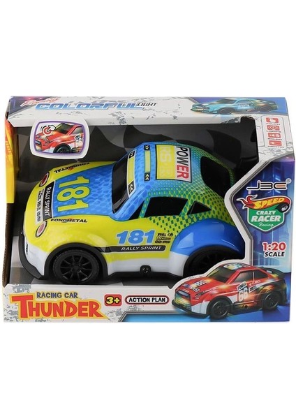 JU688-32-31 Neon Ledli Yarış Arabası -Birliktoys modelleri