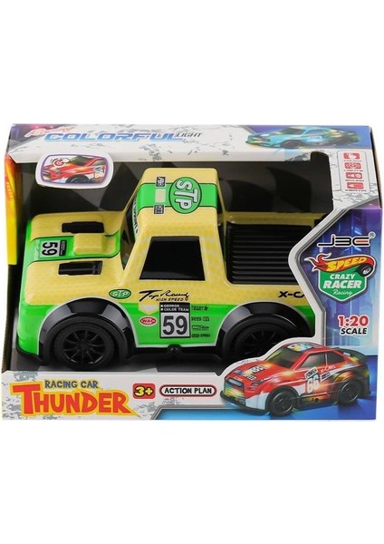 JU688-32-31 Neon Ledli Yarış Arabası -Birliktoys fırsatları