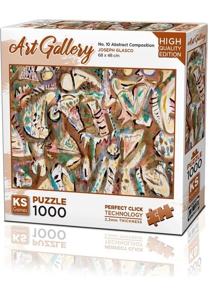 20663 No.10 Abstract Composition 1000 Parça Puzzle