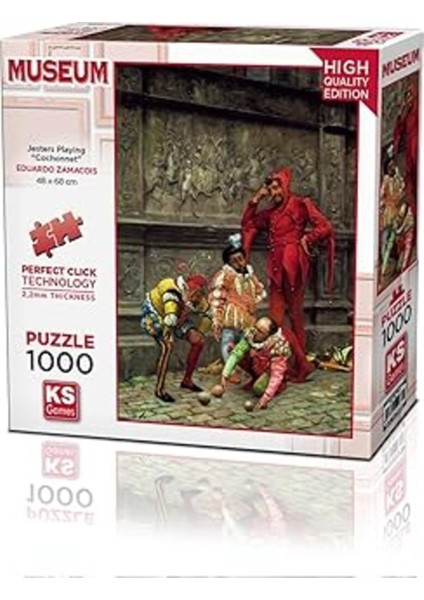 20662 Jesters Playing Cochonnet 1000 Parça Puzzle -