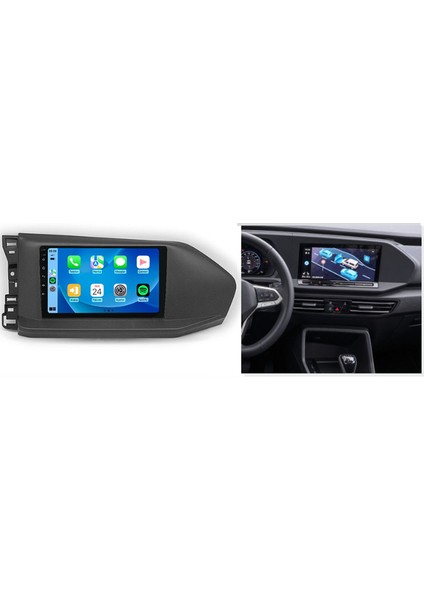 Volkswagen Caddy 2021-2024 6gb Ram 128GB Hafıza 8 Çekirdek Carplay Kamera Android Multimedya