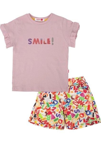 Kız Çocuk Şortlu Takım