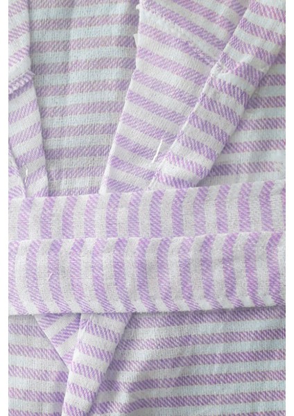 Kapşonlu Unisex Peştemal Plaj Bornozu %100 Pamuklu Seaside Stripe fiyatları