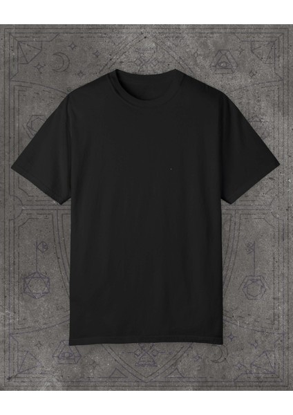 Basic Regular Fit Düz Unisex Tişört – %100 Pamuklu