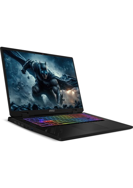 Msı Crosshaır 17 Hx Aı D2XWGKG-017TR Intel Core Ultra 9-275HX Aı 80GB 512GB+512GB 8GB/RTX5070 Gddr7 115W 18"2.5k (2560 x 1600, Wqxga) 240Hz WINDOWS11HOME Gaming Laptop W017TRH34+ZETTAÇANTA
