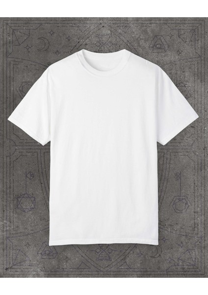 Basic Regular Fit Düz Unisex Tişört – %100 Pamuklu