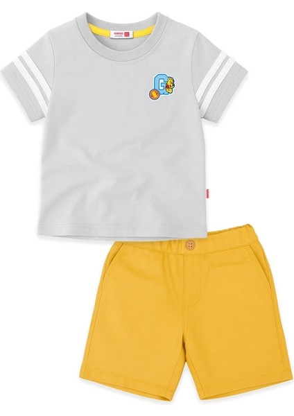 Erkek Çocuk Penye Üst Gabardin Alt Takım