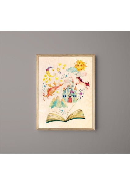 Faırytale Ahşap Tablo fiyatları