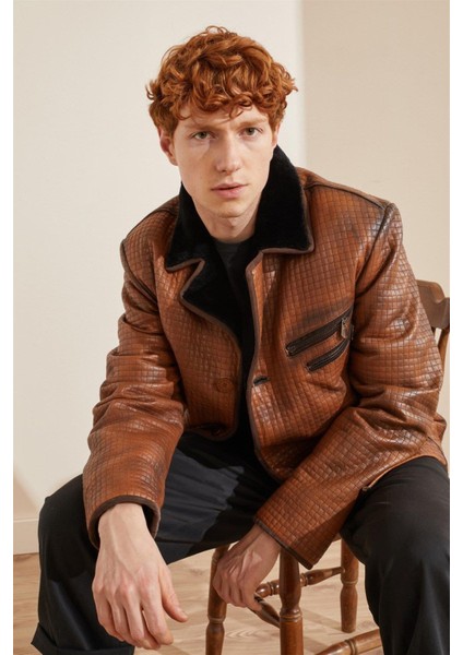 Erkek Kürk Kaban Viski SO-5048 fiyatları