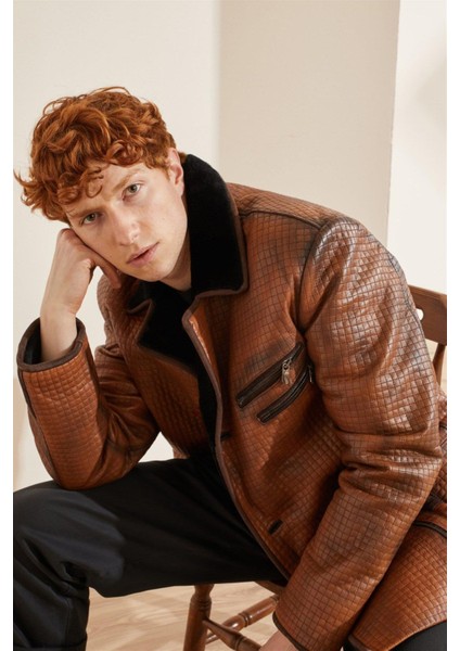 Erkek Kürk Kaban Viski SO-5048 modelleri