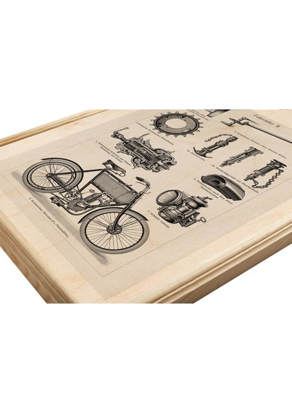Motorcycle Ahşap Tablo fırsatları