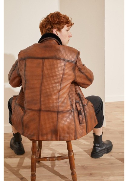 Erkek Kürk Kaban Viski SO-5048 fırsatları