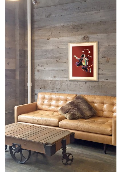 Michael Jackson 2 Ahşap Tablo