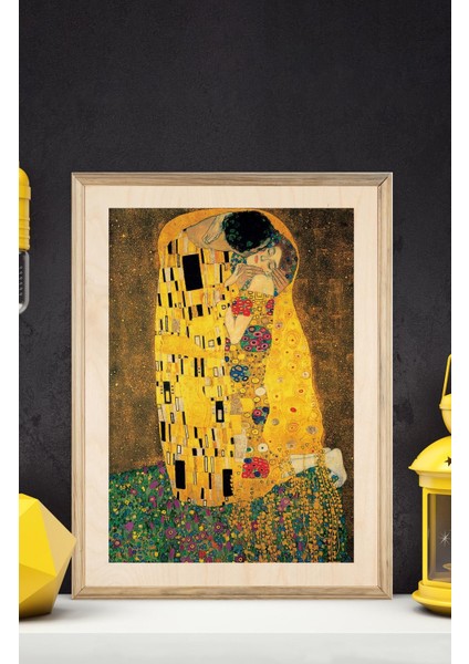 Gustav Klimt Ahşap Tablo