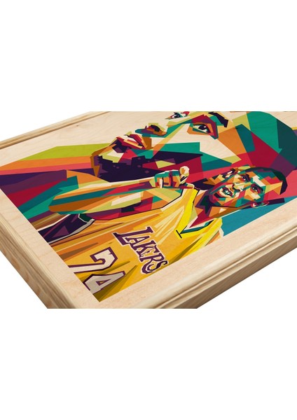 Kobe Bryant 2 Ahşap Tablo modelleri